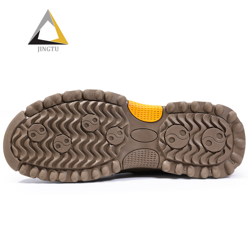 GUYISA  High quality comfortable suede fireproof flower-welder safety shoes