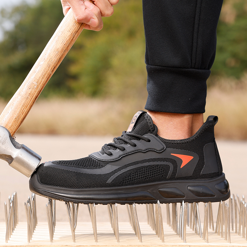 GUYISA Safety shoes for men Smash-proof and puncture-proof safety shoes for men and women