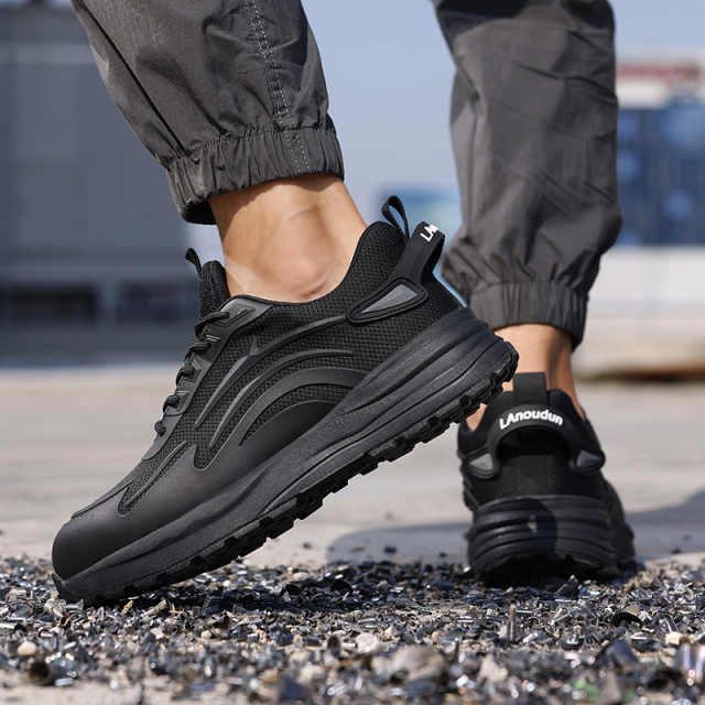 LAnoudun High quality brand safety shoes Smashing and stabbing men's safety shoes