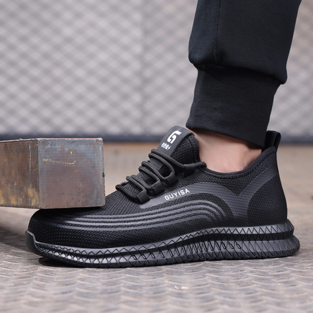 GUYISA Breathable safety shoes Outdoor sports Smash-proof and