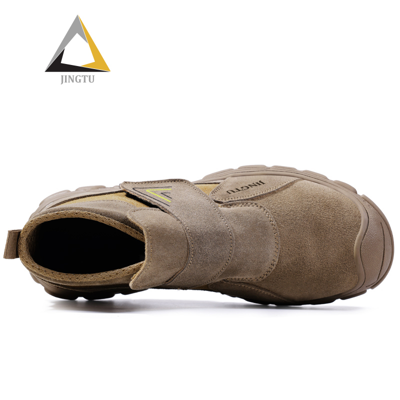 GUYISA  High quality comfortable suede fireproof flower-welder safety shoes
