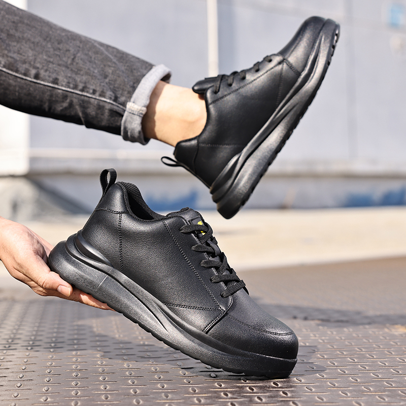 GUYISA High quality safety shoes, smash-proof and steel toe men's safety shoes