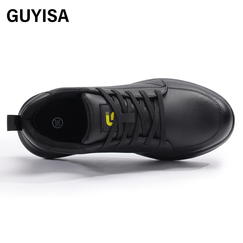 GUYISA High quality safety shoes, smash-proof and steel toe men's safety shoes