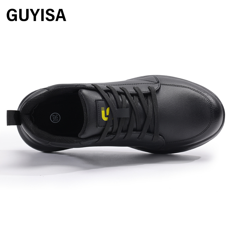 GUYISA High quality safety shoes, smash-proof and steel toe men's safety shoes