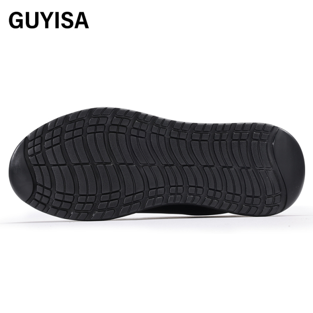 GUYISA High quality safety shoes, smash-proof and steel toe men's safety shoes