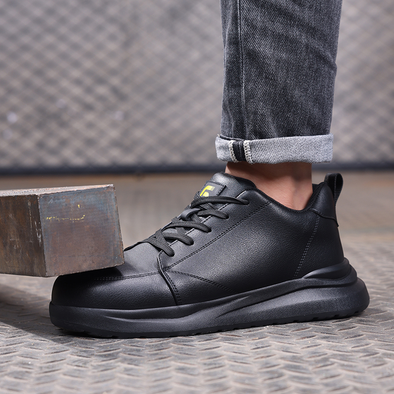 GUYISA High quality safety shoes, smash-proof and steel toe men's safety shoes