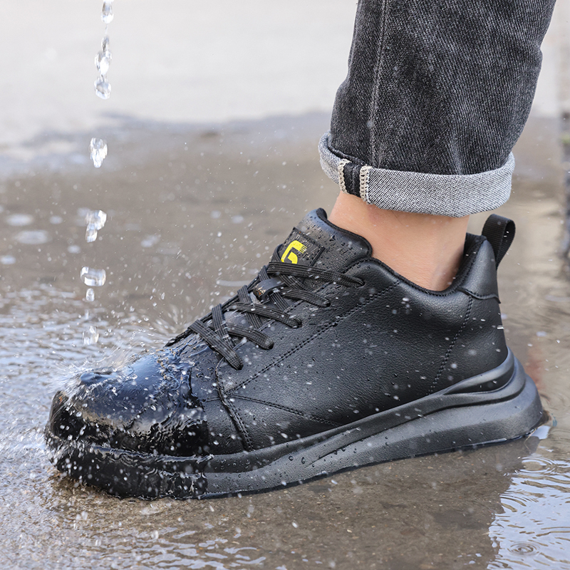 GUYISA High quality safety shoes, smash-proof and steel toe men's safety shoes