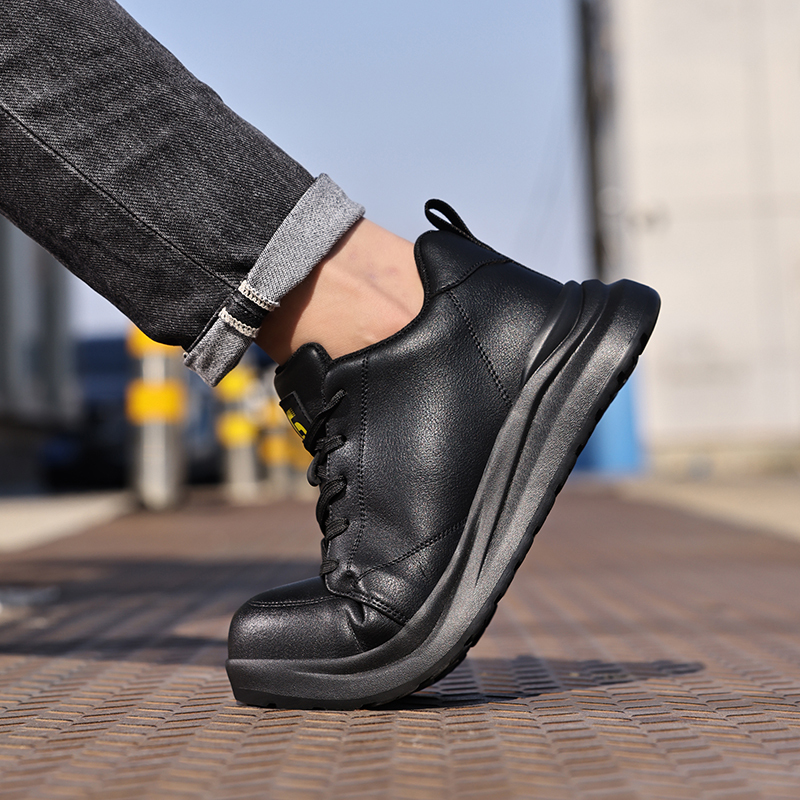 GUYISA High quality safety shoes, smash-proof and steel toe men's safety shoes