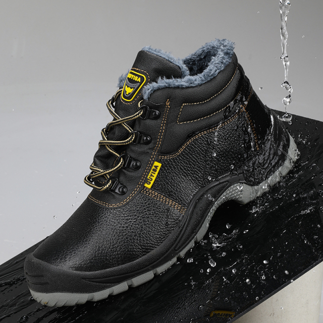 GUYISA  warmth safety shoes anti-puncture  and steel toe men's safety shoes