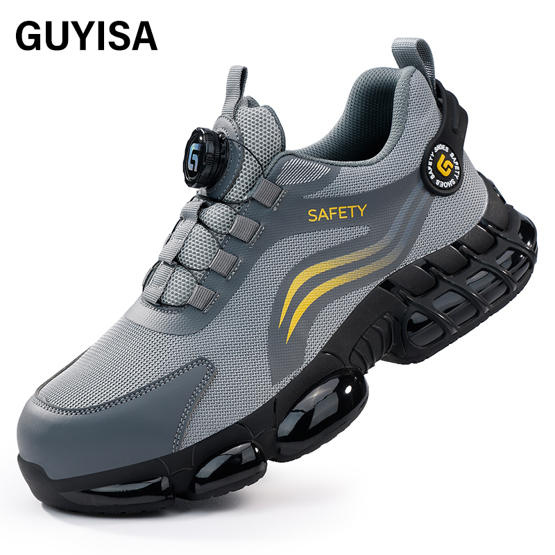GUYISA High quality safety shoes Casual Series European standard steel toe anti-puncture anti-smash safety shoes