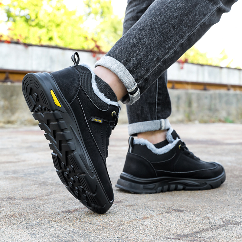 GUYISA High quality steel cloth breathable comfortable men's safety shoes