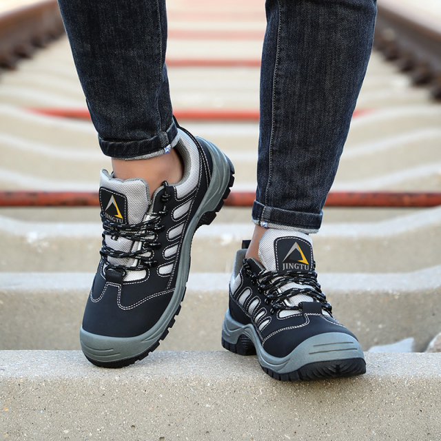 GUYISA High quality safety shoes European standard steel toe anti-puncture anti-smash safety shoes