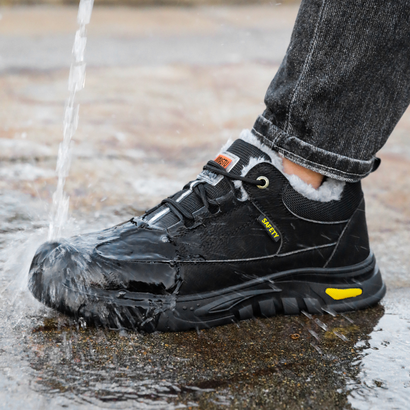 GUYISA High quality steel cloth breathable comfortable men's safety shoes