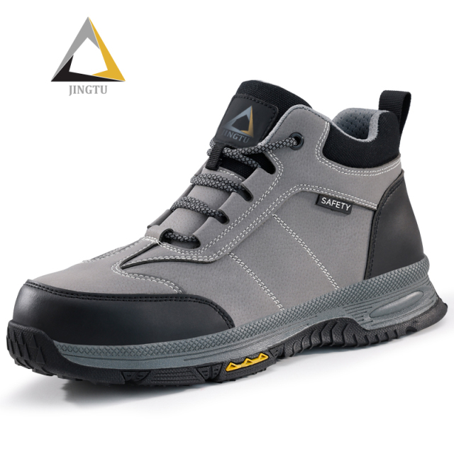 JINGTU Fashion Safety Shoes European Standard Steel Toe Lightweight Safety Shoes Sports