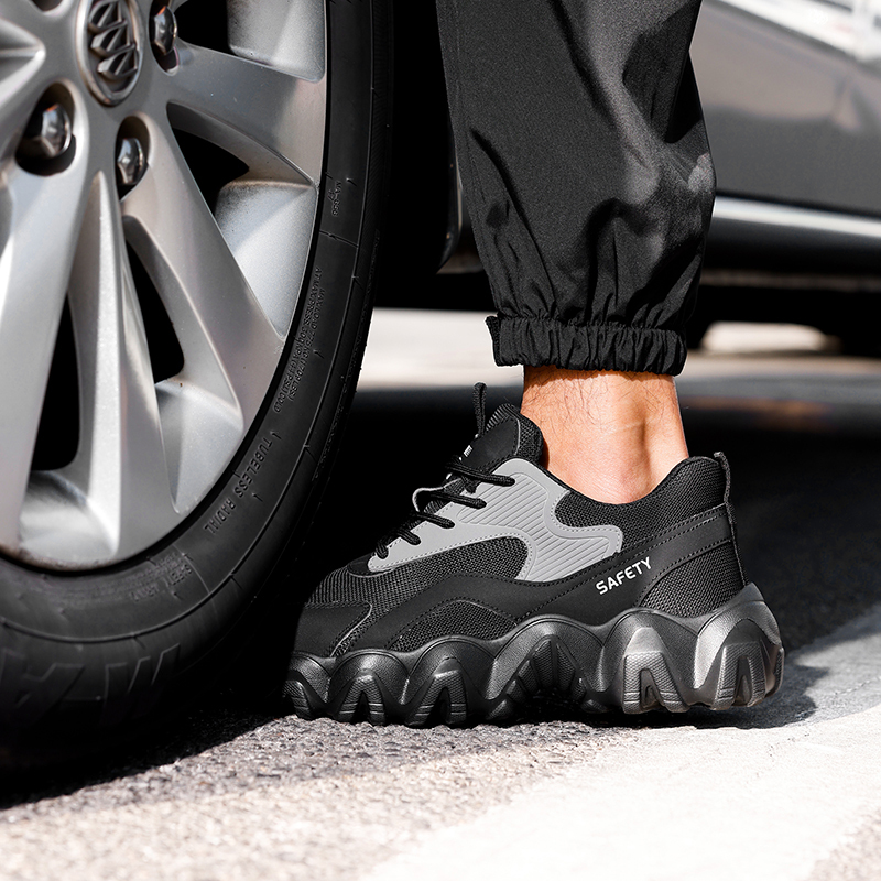 GUYISA safety shoes Casual Series for men Rubber shoes anti-puncture safety shoes