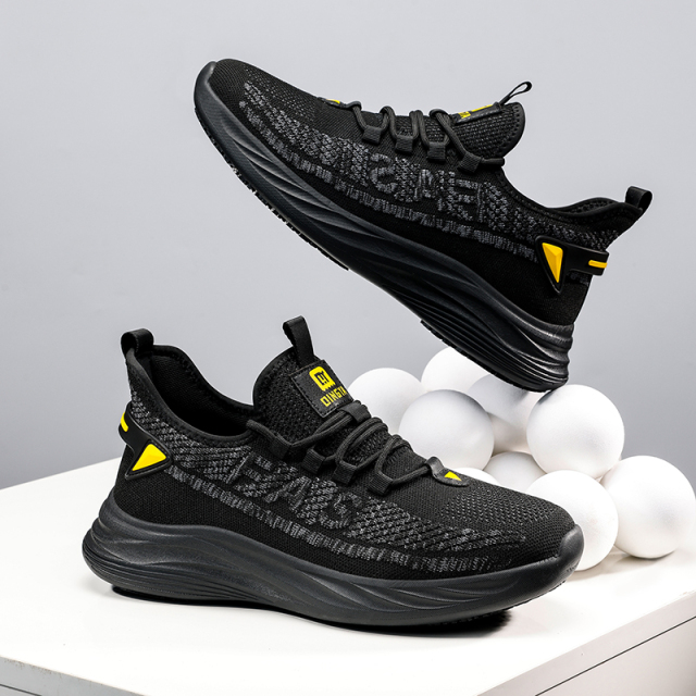 GUYISA  chef's shoes Non-slip SRC Black Fashion safety shoes