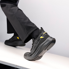 GUYISA  chef's shoes Non-slip SRC Black Fashion safety shoes