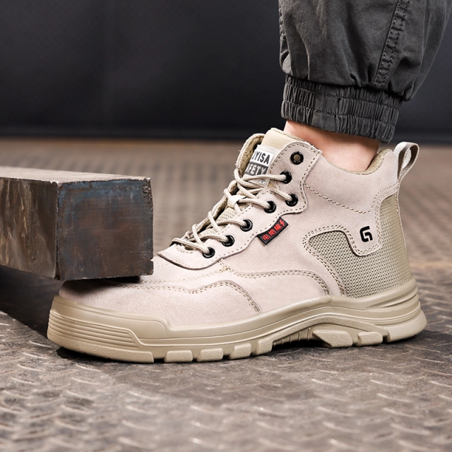 GUYISA safety shoes Casual Series for men steel toe Rubber shoes anti-puncture safety shoes