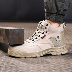 GUYISA safety shoes Casual Series for men steel toe Rubber shoes anti-puncture safety shoes