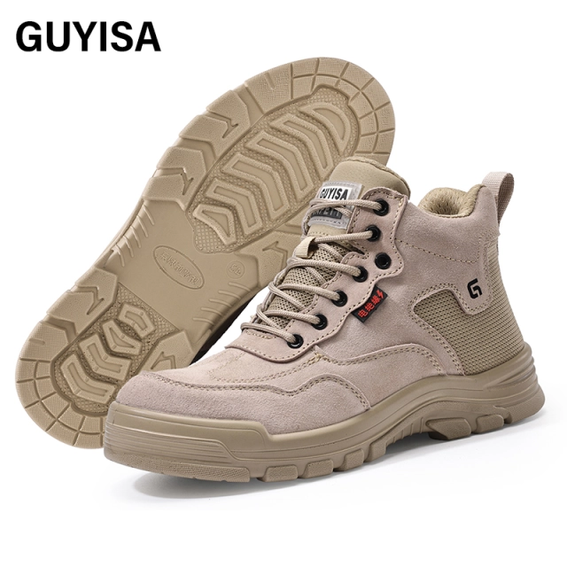 GUYISA safety shoes Casual Series for men steel toe Rubber shoes anti-puncture safety shoes