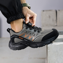GUYISA  Sports safety shoes anti-puncture  and steel toe men's safety shoes