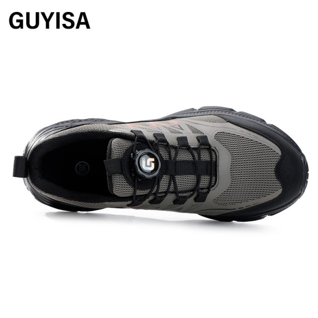 GUYISA  Sports safety shoes anti-puncture  and steel toe men's safety shoes