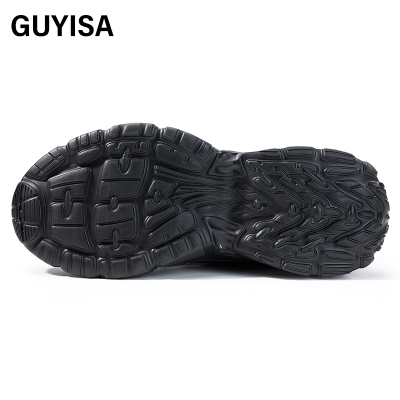 GUYISA  Sports safety shoes anti-puncture  and steel toe men's safety shoes