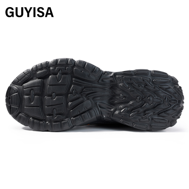 GUYISA  Sports safety shoes anti-puncture  and steel toe men's safety shoes