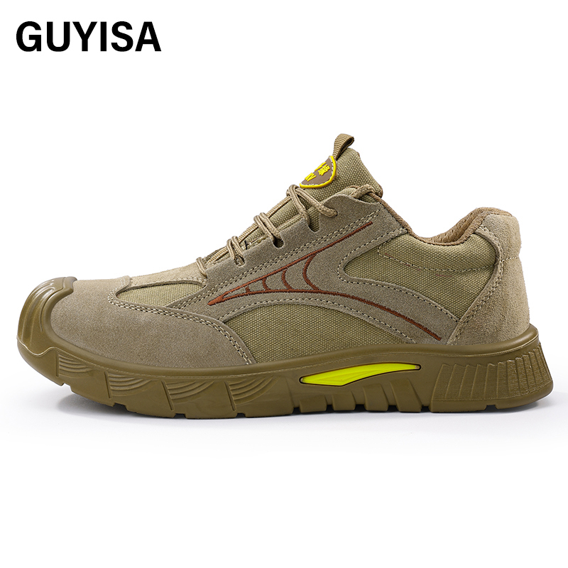 GUYISA Leisure series anti-smashing anti-puncture 10KV insulated labor protection shoes