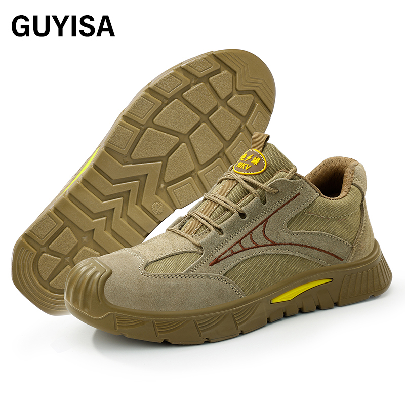 GUYISA Leisure series anti-smashing anti-puncture 10KV insulated labor protection shoes