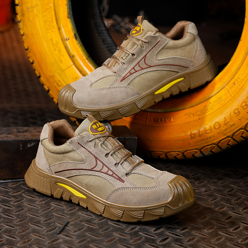 GUYISA Leisure series anti-smashing anti-puncture 10KV insulated labor protection shoes