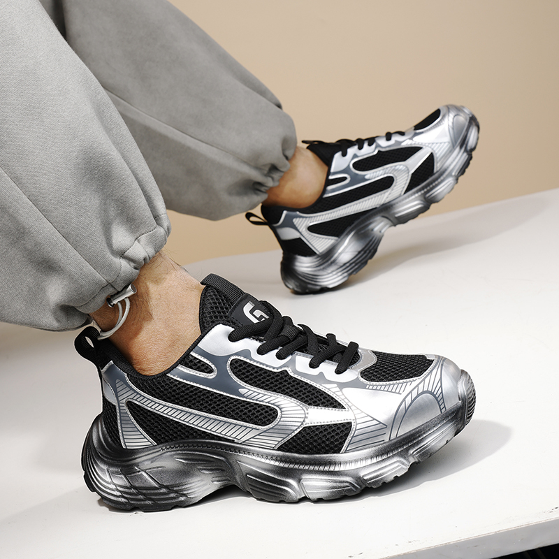 GUYISA  Sports series European standard steel toe cap anti-smashing anti-puncture rubber and plastic sole labor protection shoes