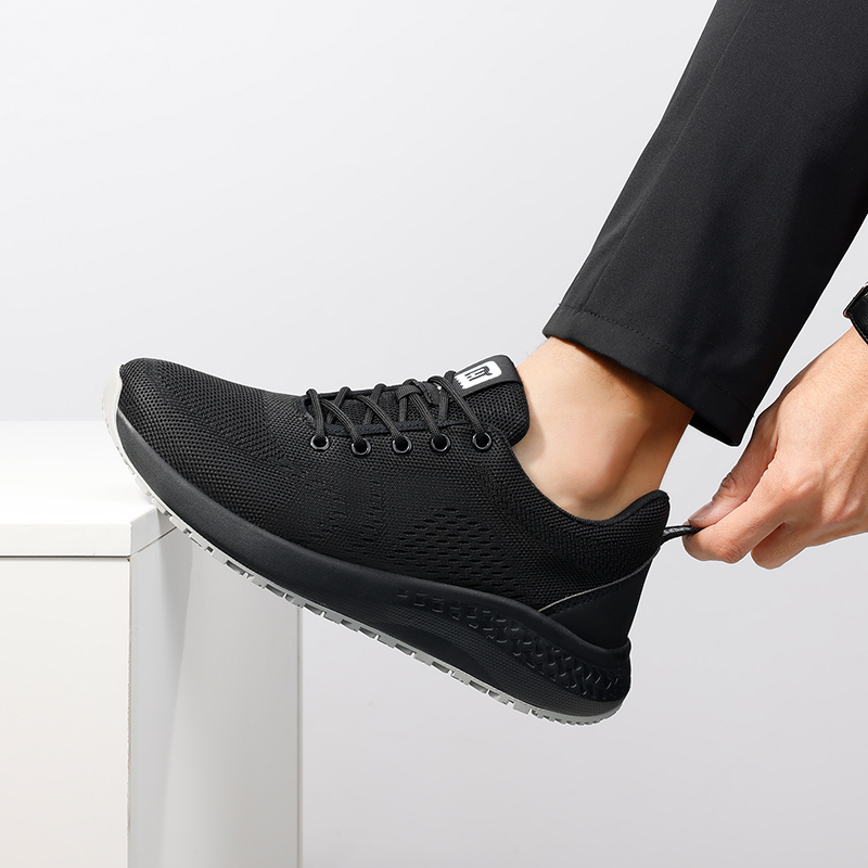 Sports series chef shoes with fly woven mesh solid MD sole and anti-slip SRC
