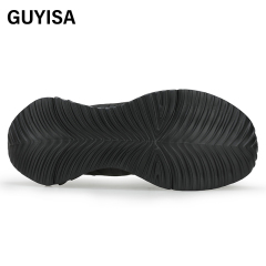 GUYISA Labor protection shoes with anti-smashing anti-piercing canvas and suede European standard steel toe caps