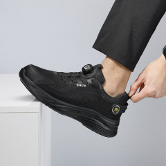 GUYISA Sports series black anti-slip SRC chef shoes