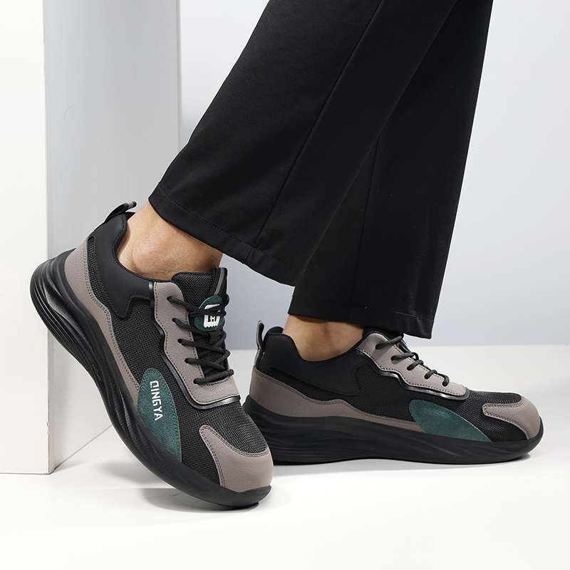 GUYISA  Microfiber black new solid MD sole chef shoes