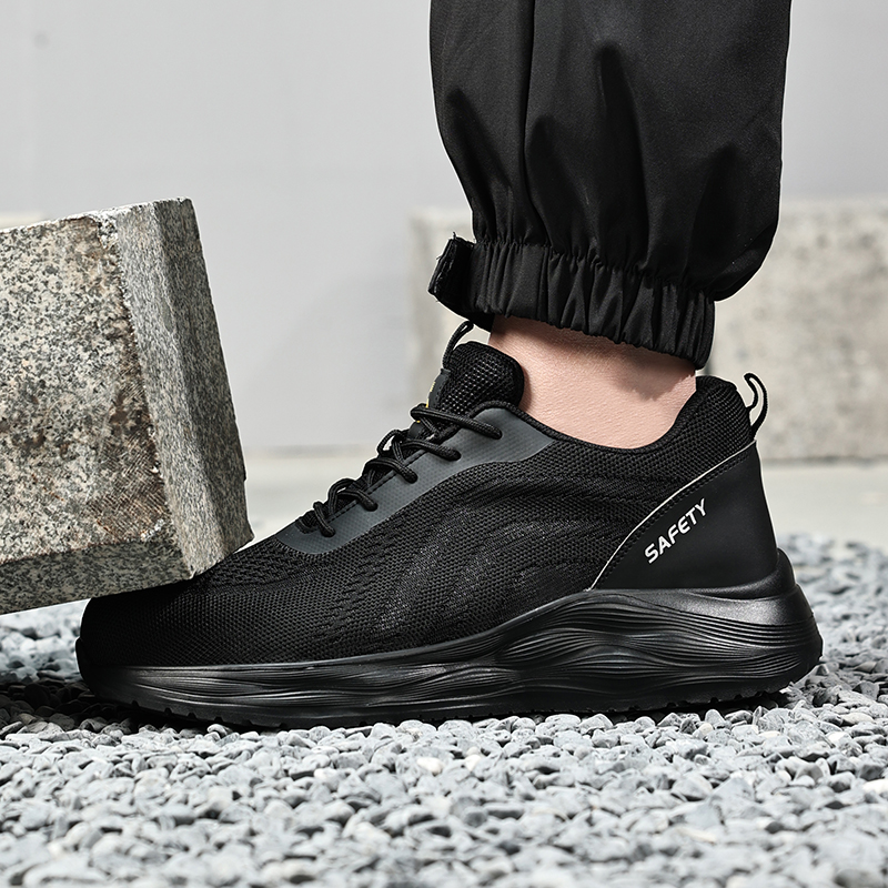 GUYISA  Sports series labor protection shoes with European standard steel toe caps anti-smashing and anti-piercing