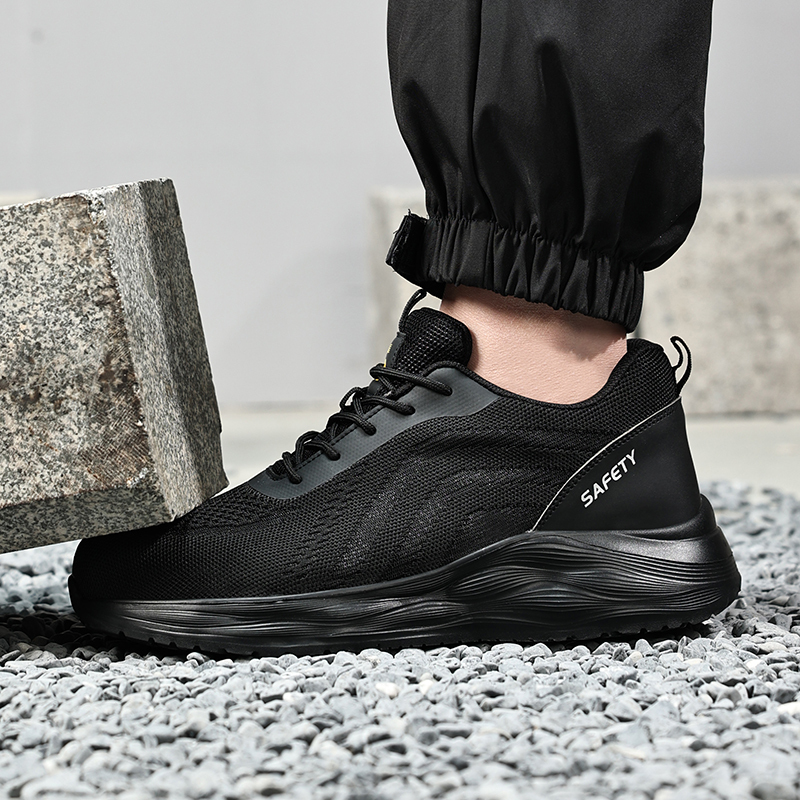 GUYISA  Sports series labor protection shoes with European standard steel toe caps anti-smashing and anti-piercing