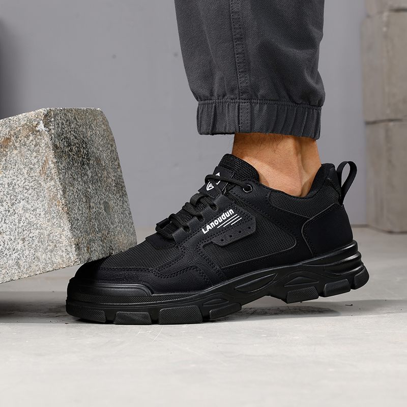 GUYISA  Workwear series labor protection shoes with European standard steel toe caps, anti-smashing and anti-piercing