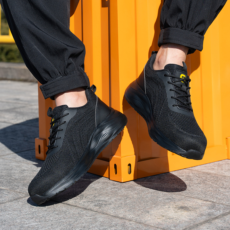 GUYISA  Sports series labor protection shoes with European standard steel toe caps anti-smashing and anti-piercing