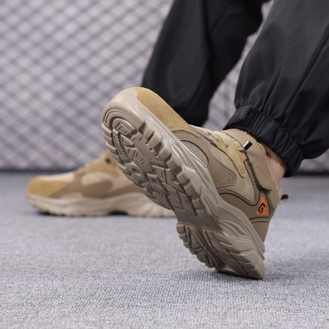 GUYISA  Anti-smashing and anti-piercing sports series labor protection shoes with European standard steel toe caps