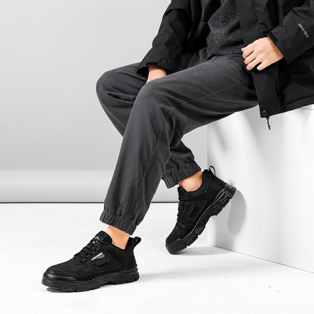 GUYISA  Workwear series labor protection shoes with European standard steel toe caps, anti-smashing and anti-piercing