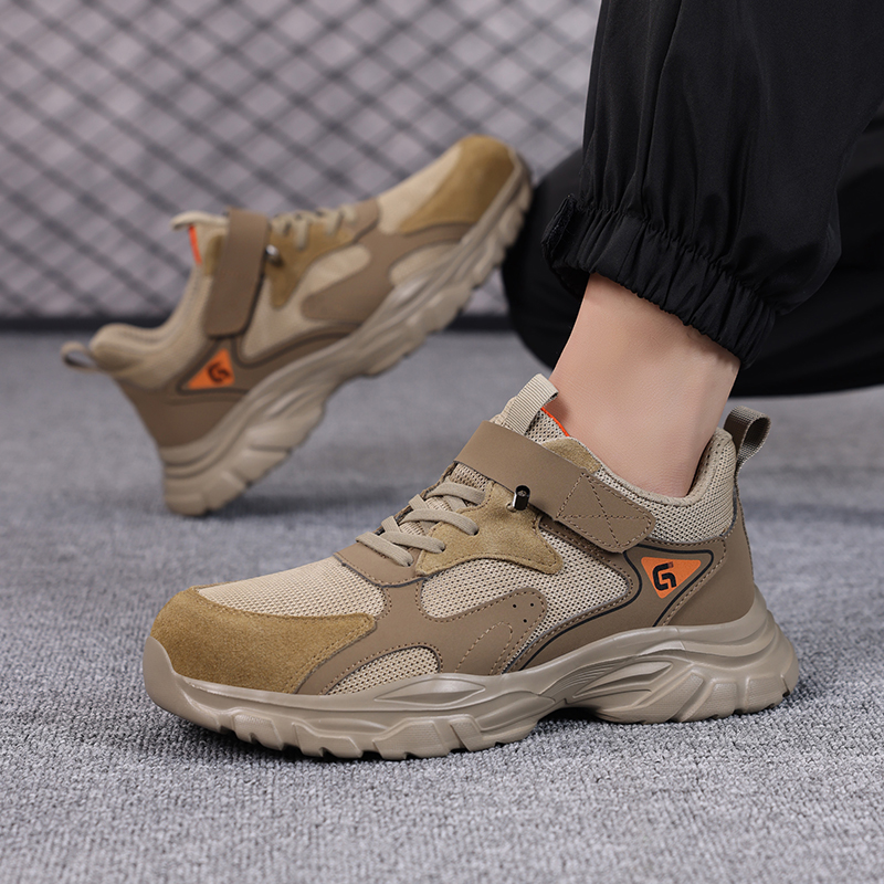 GUYISA  Anti-smashing and anti-piercing sports series labor protection shoes with European standard steel toe caps