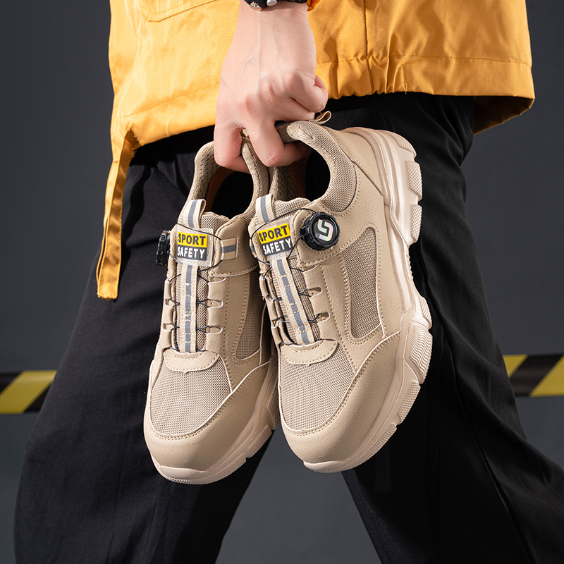 GUYISA  European standard steel toe caps sports series labor protection shoes anti-smashing and anti-piercing