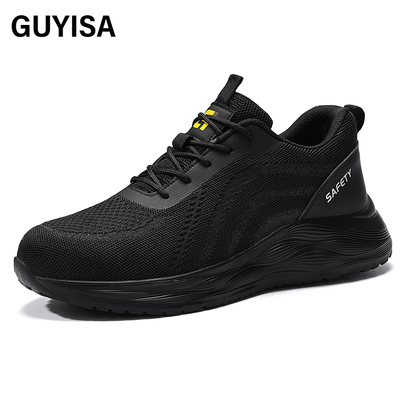 GUYISA  Sports series labor protection shoes with European standard steel toe caps anti-smashing and anti-piercing