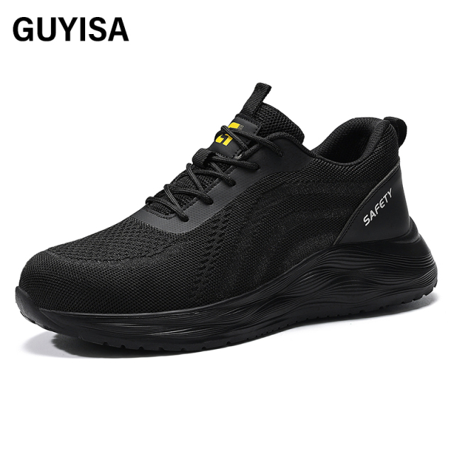 GUYISA  Sports series labor protection shoes with European standard steel toe caps anti-smashing and anti-piercing