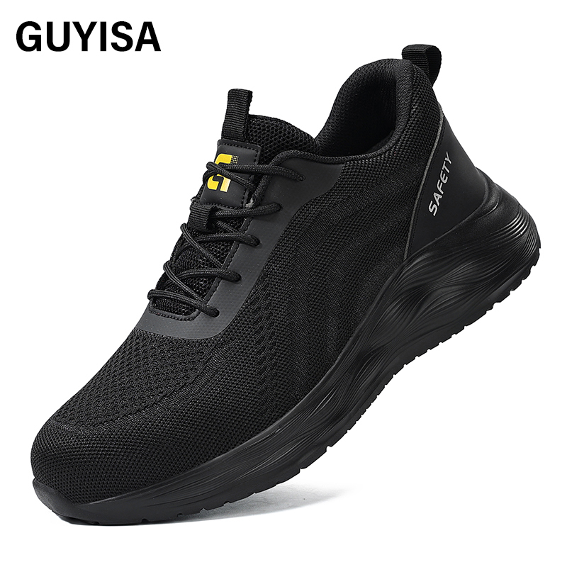 GUYISA  Sports series labor protection shoes with European standard steel toe caps anti-smashing and anti-piercing