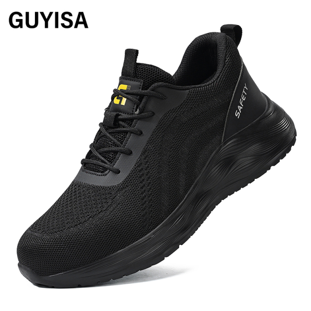 GUYISA  Sports series labor protection shoes with European standard steel toe caps anti-smashing and anti-piercing