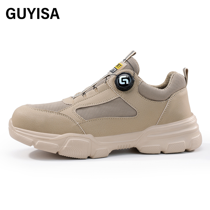 GUYISA  European standard steel toe caps sports series labor protection shoes anti-smashing and anti-piercing
