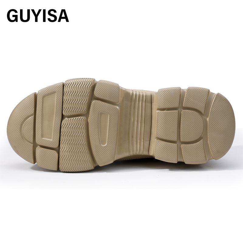 GUYISA  Labor protection shoes with European standard steel toe caps in workwear series, anti-smashing and anti-piercing